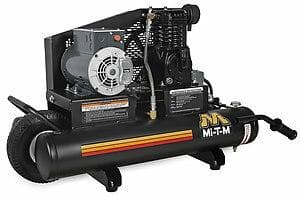 8-Gallon Single Stage Electric Air Compressor - AM1-PE02-08M - Rcy 3d