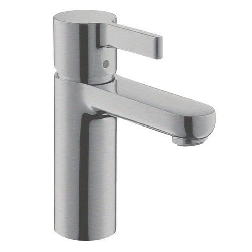Dakota Sinks DSF-40BSH00 Sophia 6 3/8 Inch Deck Mount Bathroom Faucet with Push Pop-Up Drain and Stainless Steel Braided Hose - Rcy 3d