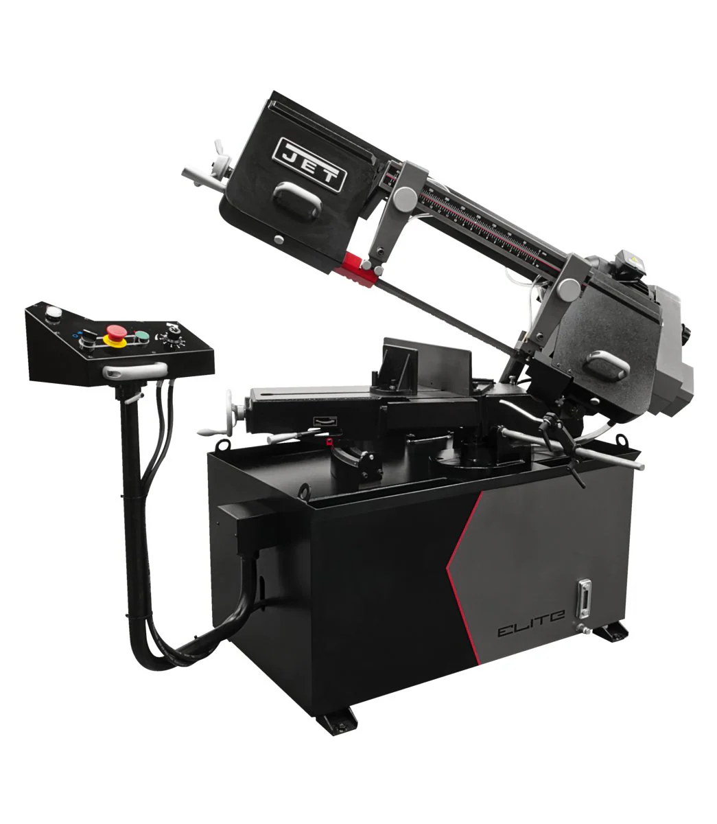 8 x 13 Variable Speed Mitering Bandsaw | EHB-8VSM - Rcy 3d