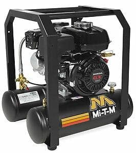 5-Gallon Single Stage Gasoline Air Compressor - AM1-HH04-05M - Rcy 3d