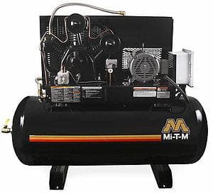 120 Gallon Two Stage Electric Duplex Air Compressor - ADS-23110-120H - Rcy 3d