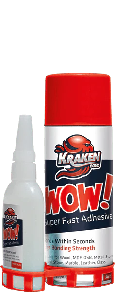 WOW! Super Fast Adhesive CA Glue (3.50 oz.) - Case of 12 - Rcy 3d