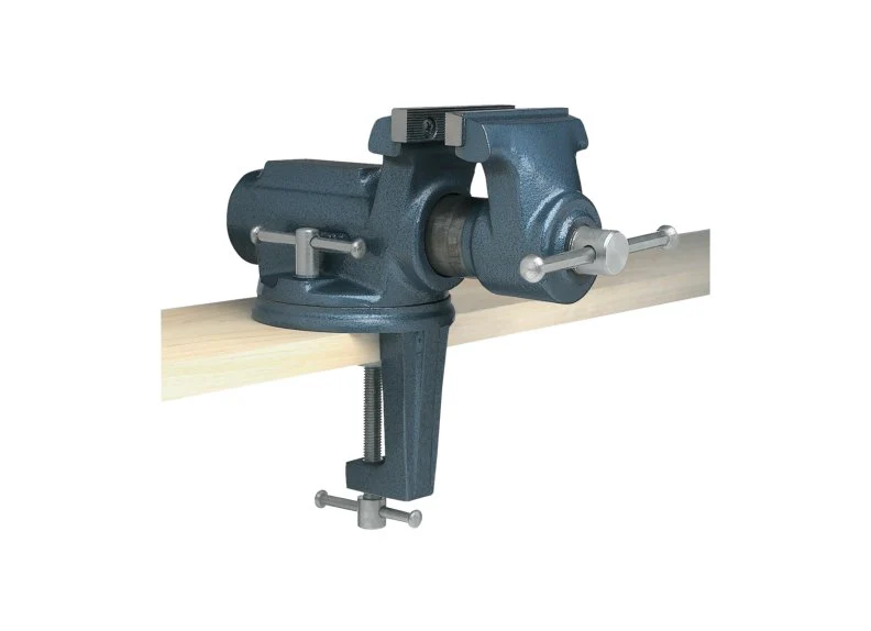CBV-65, Super-Junior® 4” Vise with Clamp On and Swivel Base - Rcy 3d