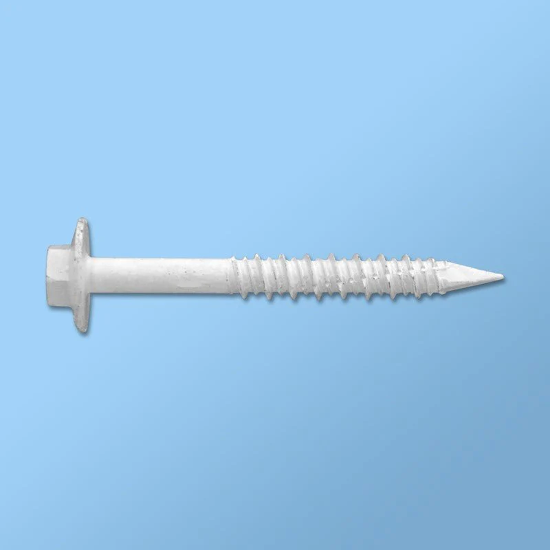 DAGGER-CON CONCRETE SCREWS - HEX FLANGE QUICK-CON ( BRONZE & WHITE COATING) - Rcy 3d