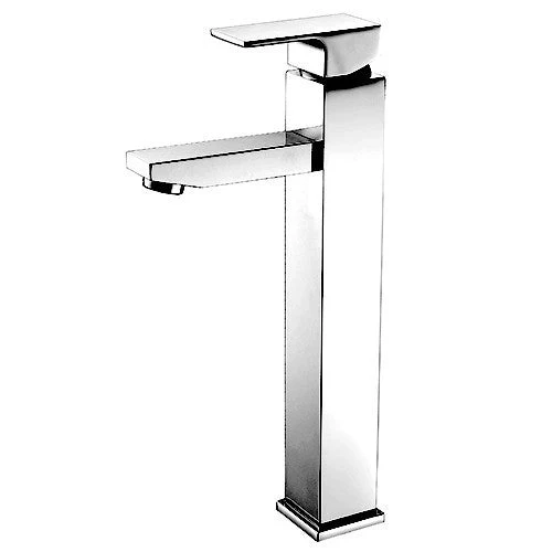 Dakota Sinks DSF-34BVE00 Kennedy 12 Inch Vessel Bathroom Faucet with Pop-Up Drain and No Overflow - Rcy 3d