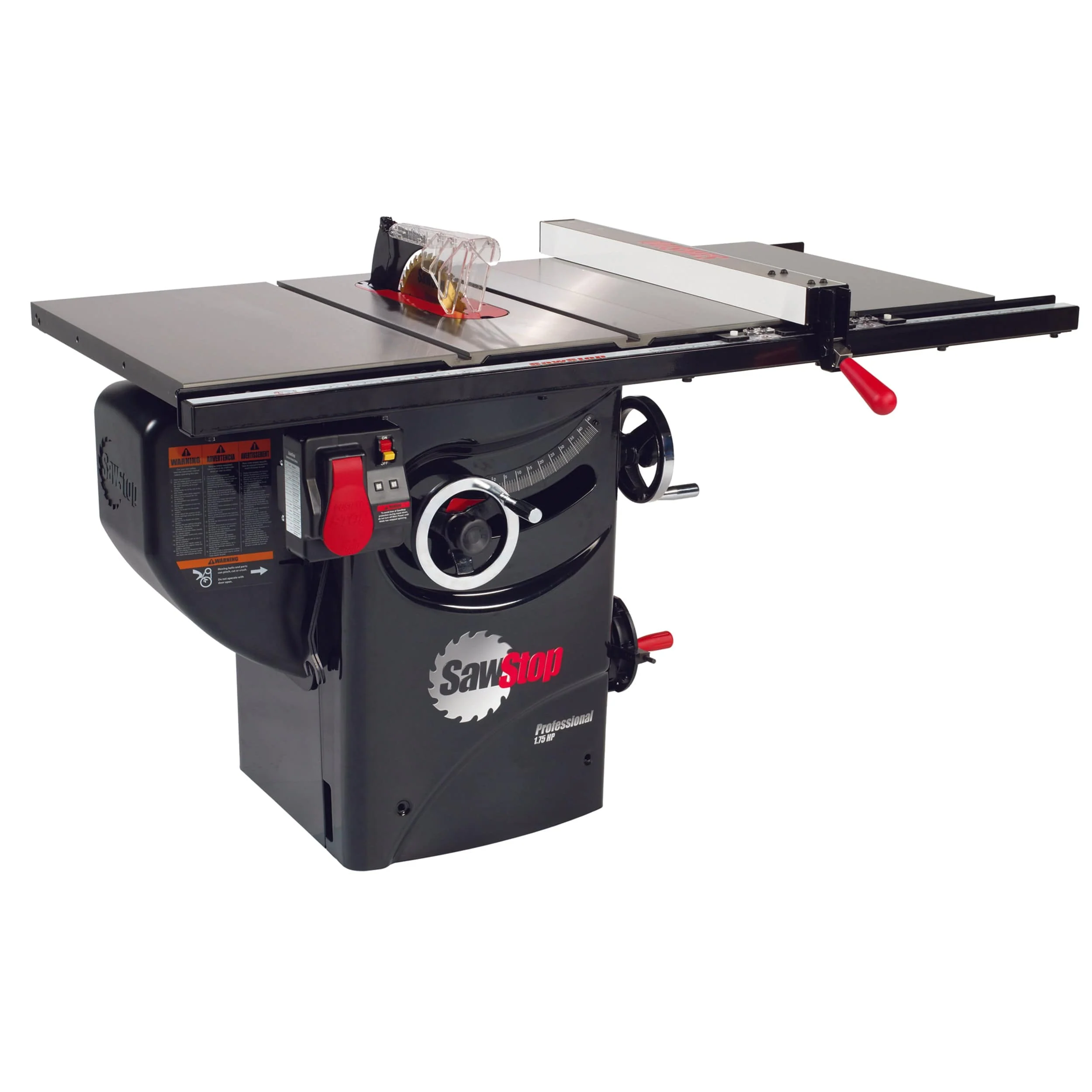 1.75 HP Professional Cabinet Saw - 110V 1-Phase - 30