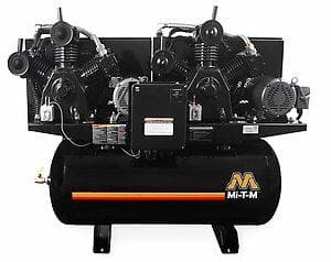 120 Gallon Two Stage Electric Duplex Air Compressor -AED-20315-120H - Rcy 3d