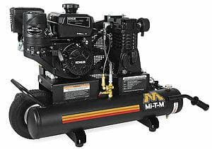 8-Gallon Single Stage Gasoline Air Compressor - AM1-PK07-08M - Rcy 3d