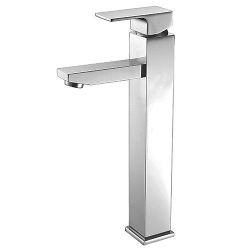 Dakota Sinks DSF-34BVE00 Kennedy 12 Inch Vessel Bathroom Faucet with Pop-Up Drain and No Overflow - Rcy 3d