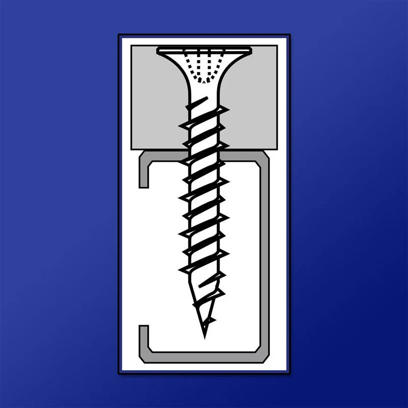 DAGGERZ DRYWALL SCREWS - PHILLIPS BUGLE HI LOW (PHOSPHATE) - 6,8 Inch - Rcy 3d