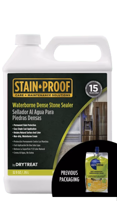 Dry Treat Meta Creme - Stain-Proof Waterborne Dense Surface Sealer - Rcy 3d