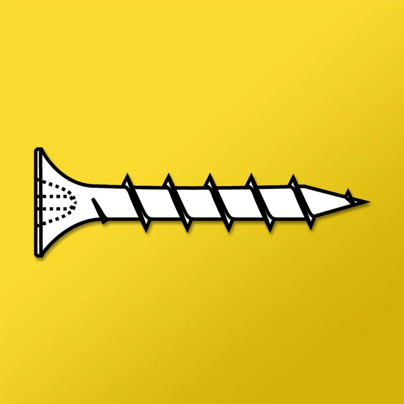 DAGGERZ DRYWALL SCREWS - PHILLIPS BUGLE COARSE (PHOSPHATE) - 6 - Rcy 3d