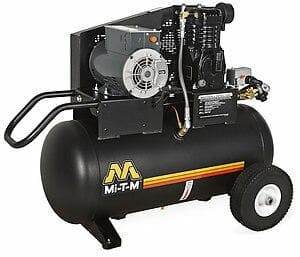 20-Gallon Single Stage Electric Air Compressor - AM1-PE02-20M - Rcy 3d