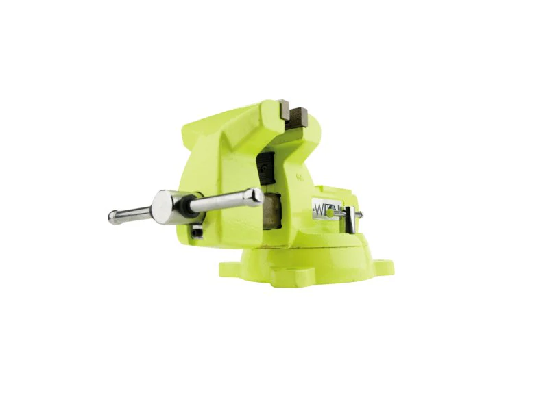 1550, High-Visibility Safety 5” Vise with Swivel Base - Rcy 3d