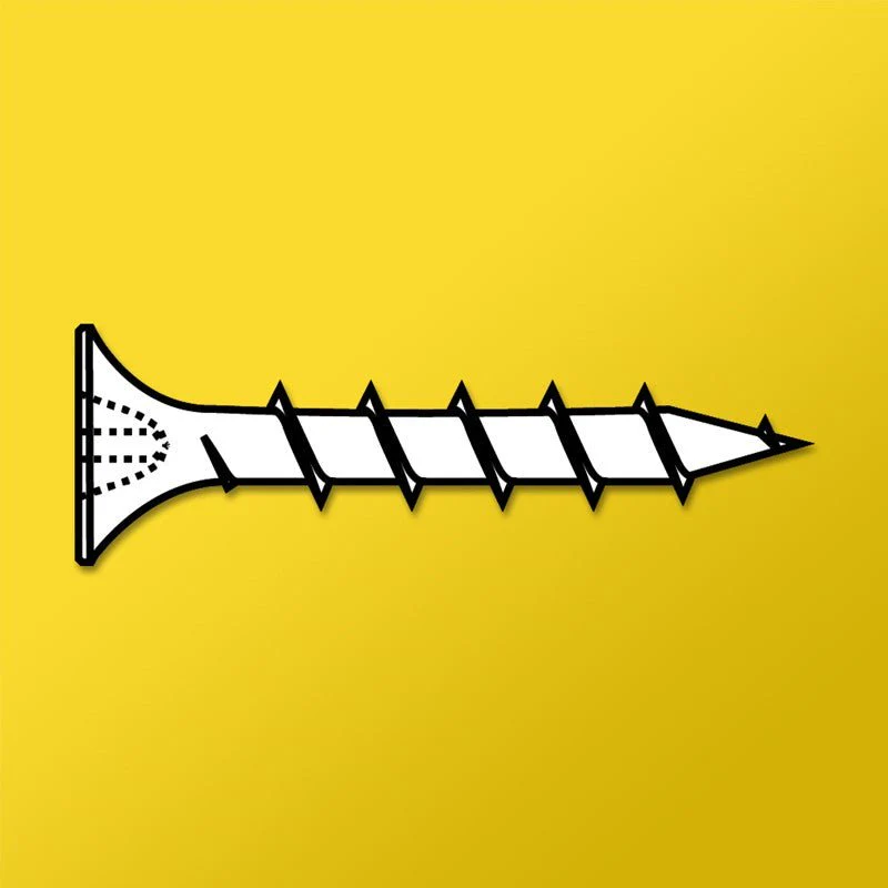 DAGGERZ DRYWALL SCREWS - PHILLIPS BUGLE COARSE (ZINC) - 6, 8 Inch - Rcy 3d