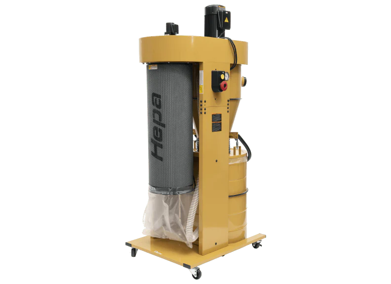PM2200 Cyclonic Dust Collector - with HEPA Filter Kit - Rcy 3d