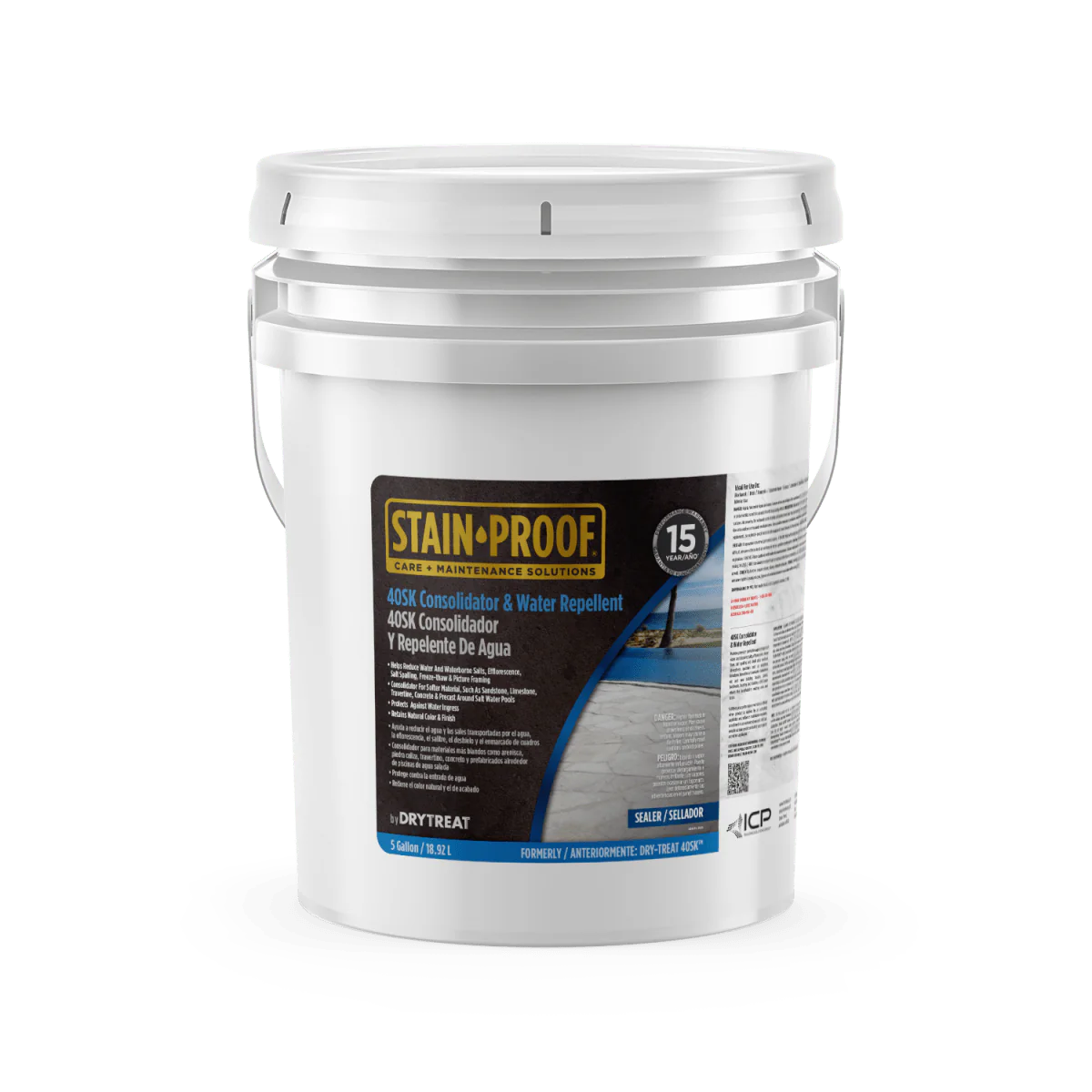 Dry Treat 40SK (Stain-Proof 40SK Consolidator & Water Repellent Sealer) - Rcy 3d