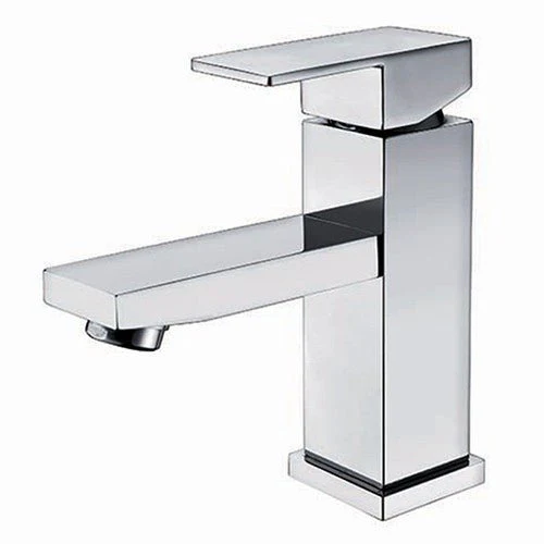 Dakota Sinks DSF-34BSH00 Kennedy 6 1/2 Inch Deck Mount Bathroom Faucet with Pop-Up Drain and Overflow - Rcy 3d