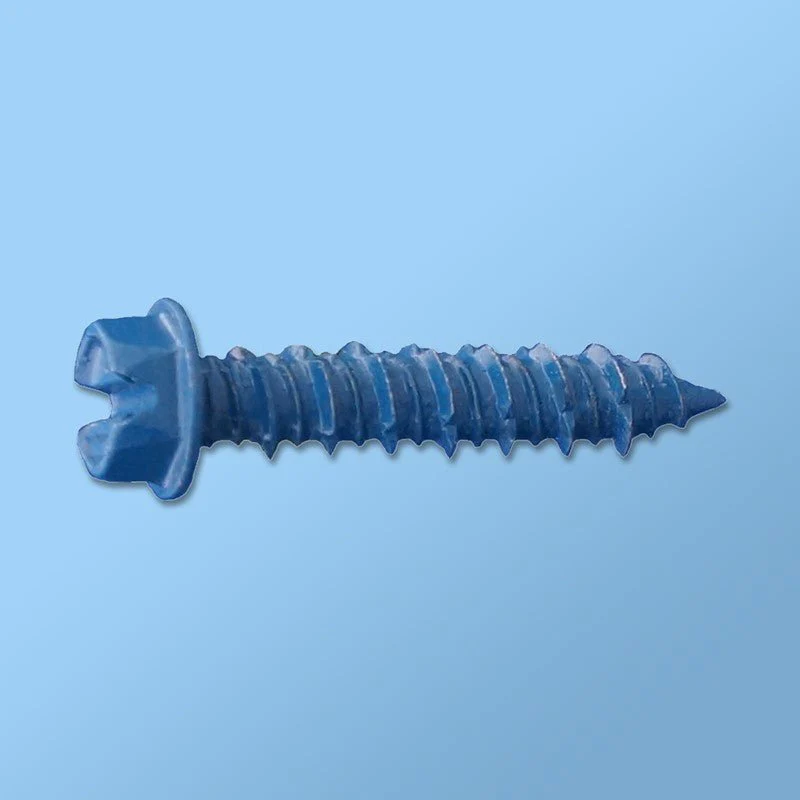 DAGGER-CON CONCRETE SCREWS - HEX WASHER HEAD (BLUE DAGGER-GUARD COATING) - 5/16