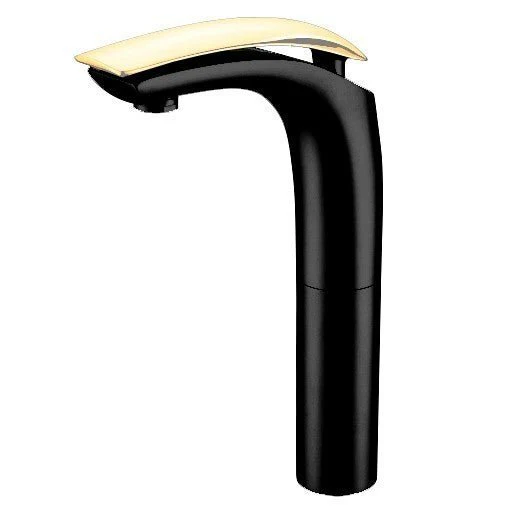 Dakota Sinks 10 3/8 Inch Vessel Bathroom Faucet with Pop-Up Drain - Rcy 3d