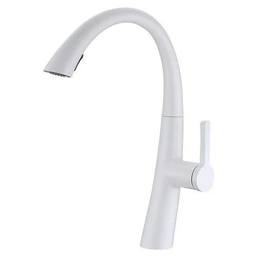 16 Inch Single Hole Pull-Down Pre-Rinse Kitchen Faucet - Rcy 3d