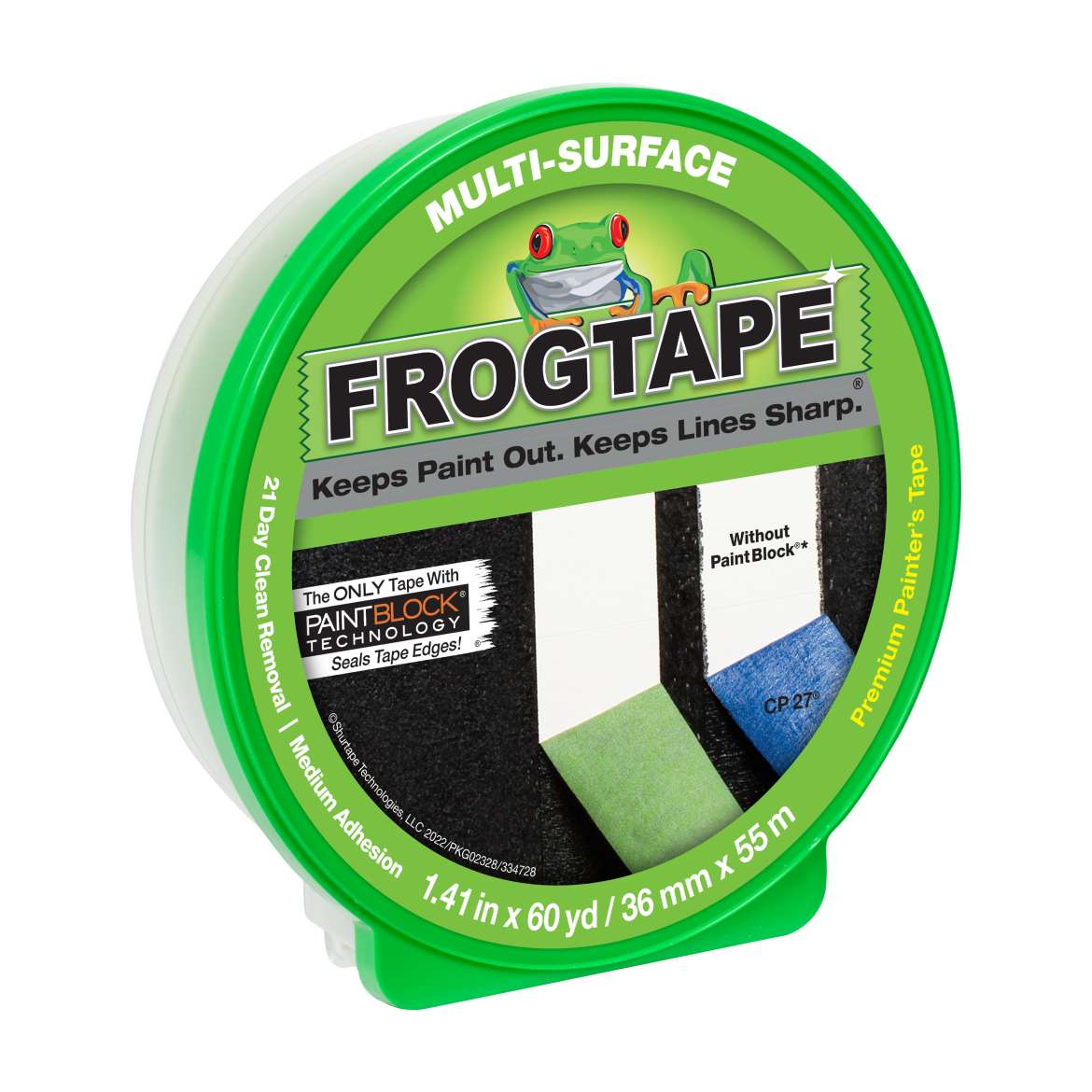 CF 120 / FrogTape® brand Painter's Tape - Multi-Surface - Rcy 3d