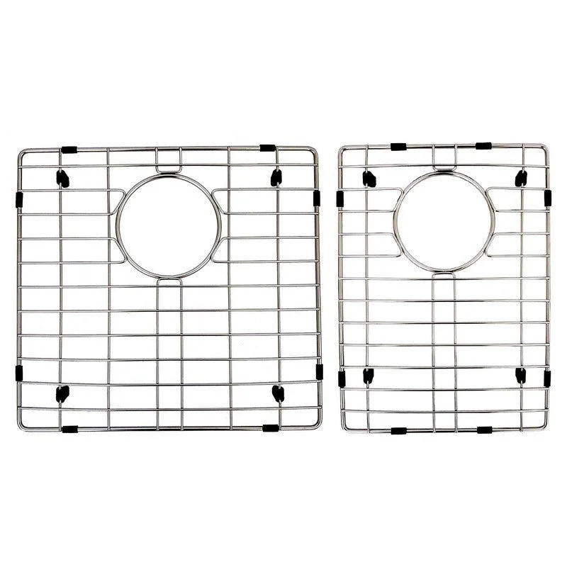 Dakota Sinks DSMZ-BG6040 Signature M and Z Series 16 3/4 Inch 60/40 Undermount Bottom Grid Set - Rcy 3d