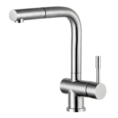 USF-12KPO00 Pull Out Kitchen Faucet – Brushed Nickel - Rcy 3d