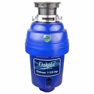 Dakota Sinks DSA-WD5000 Signature 7 5/8 Inch 1 1/4 HP Deluxe Waste Disposer - Rcy 3d