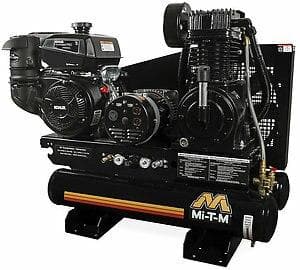 Two Stage Gasoline Compressor and Generator Combination - AG2-SK14-08M1 - Rcy 3d