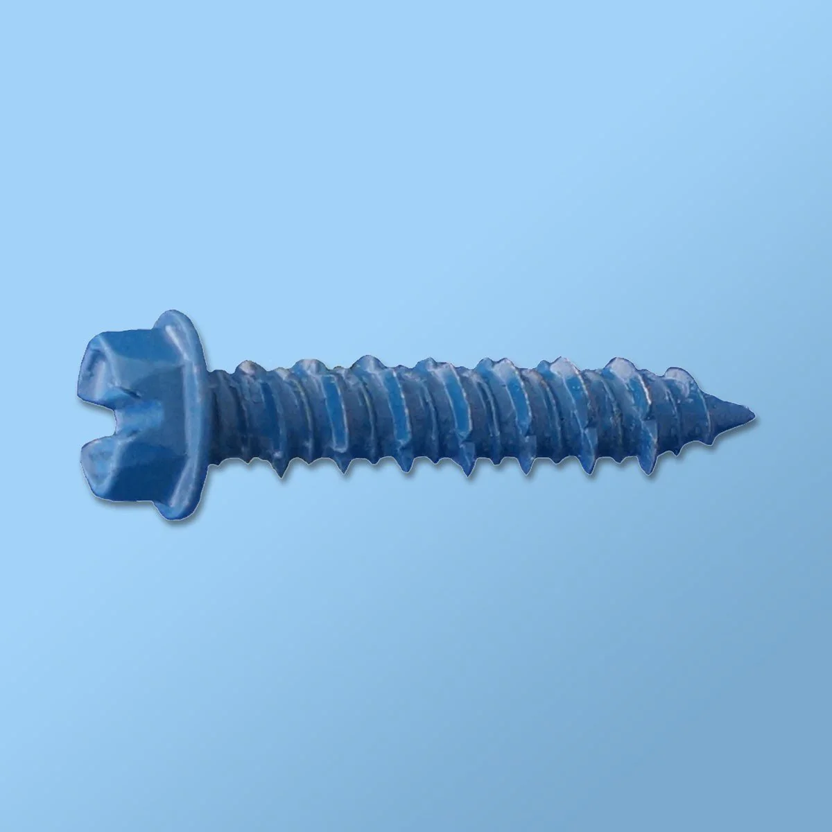 DAGGER-CON CONCRETE SCREWS - HEX WASHER HEAD (BLUE DAGGER-GUARD COATING) - 1/4