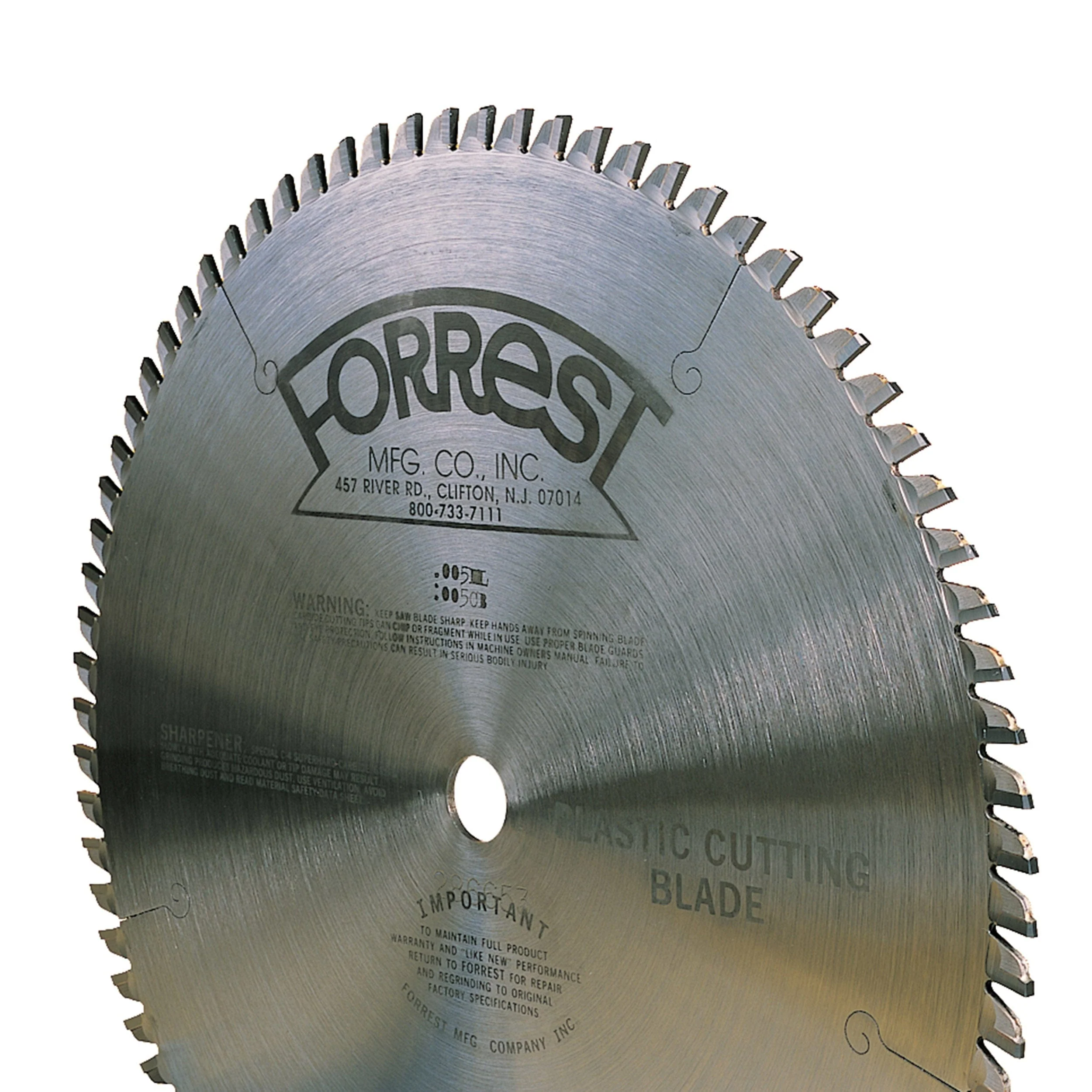 NM106011100 No Melt Saw Blade, Thin-Kerf, 10