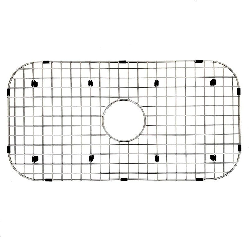 Dakota Sinks DSR-BG3218 Signature R Series 27 1/4 Inch Bottom Grid - Brushed Nickel - Rcy 3d