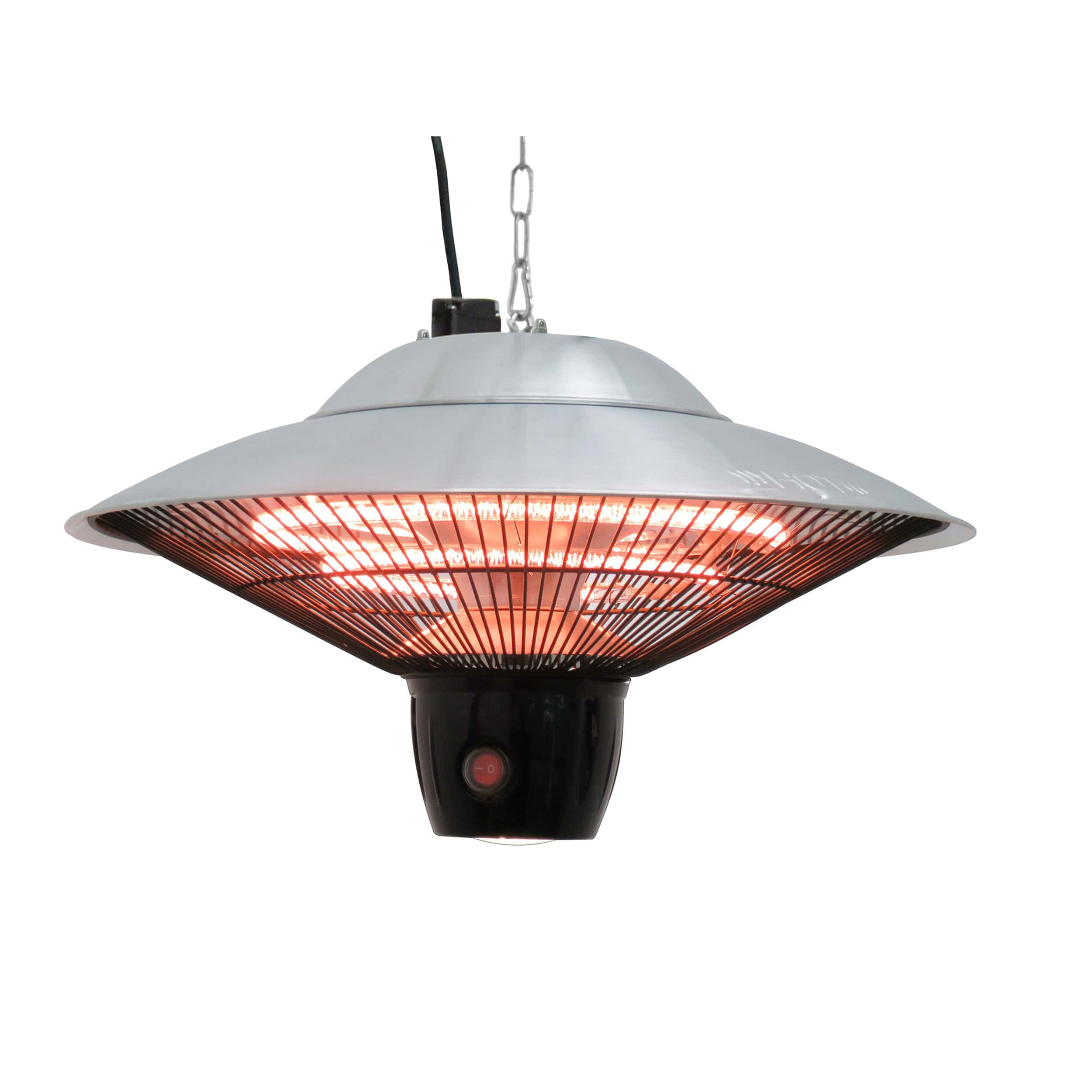 Westinghouse Infrared Electric Outdoor Heater With LED light - Hanging with Remote Control - Rcy 3d