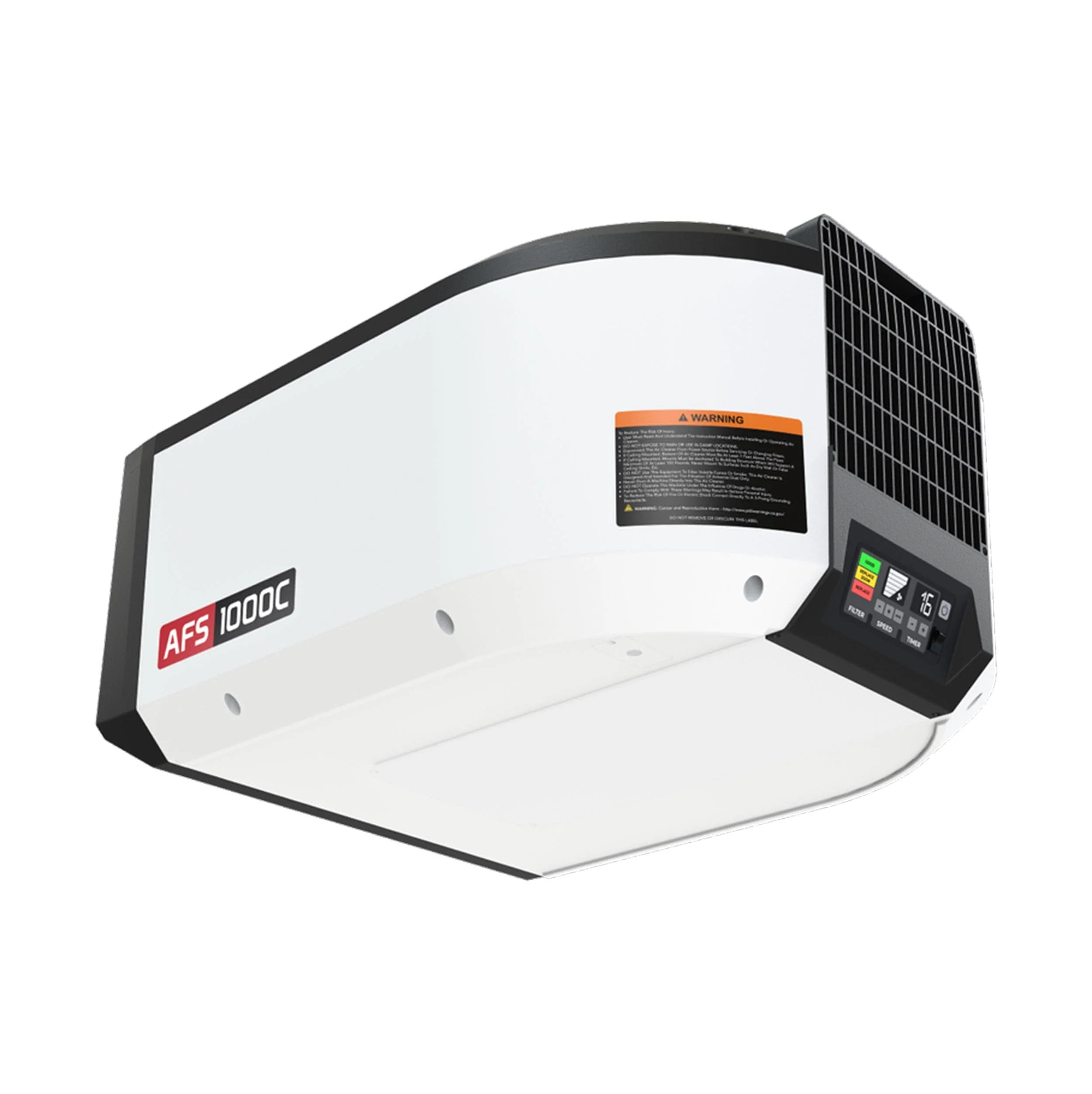 Air Filtration System - 1000 CFM 1 Ph 120V - AFS-1000C - Rcy 3d