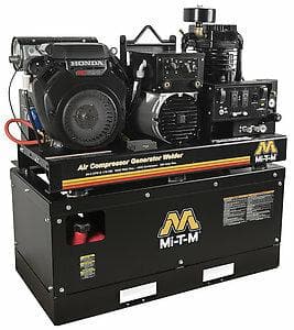 Two Stage Gasoline 20-Gallon Compressor/Generator/Welder - Rcy 3d