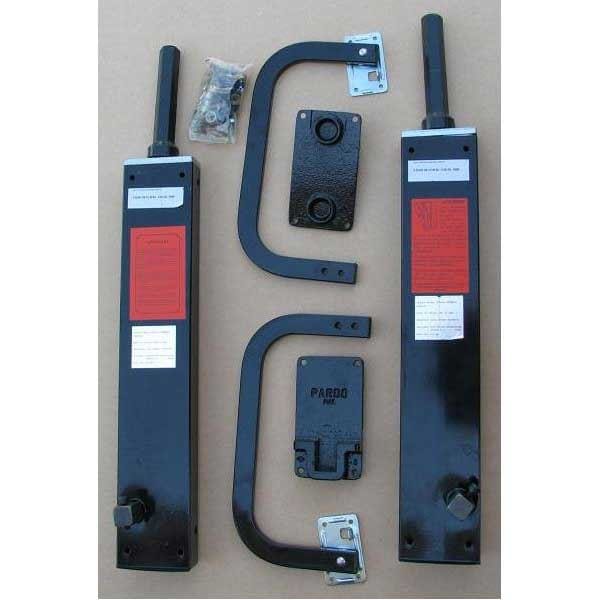 Cabinet Wall Bed Mechanism for use with Twin Size Mattress, Outside Mount - Rcy 3d
